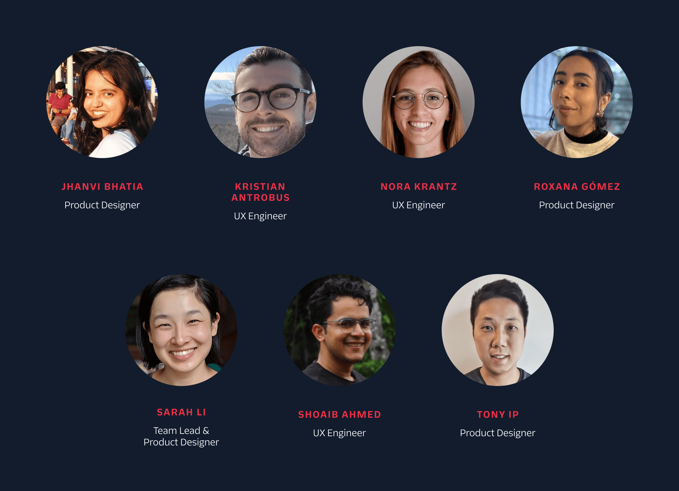 Paste team members: Jhanvi Bhatia, Kristian Antrobus, Nora Krantz, Roxana Gómez, Sarah Li, Shoaib Ahmed, Tony Ip